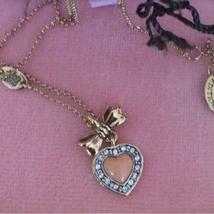 Gold Heart Pendant Necklace